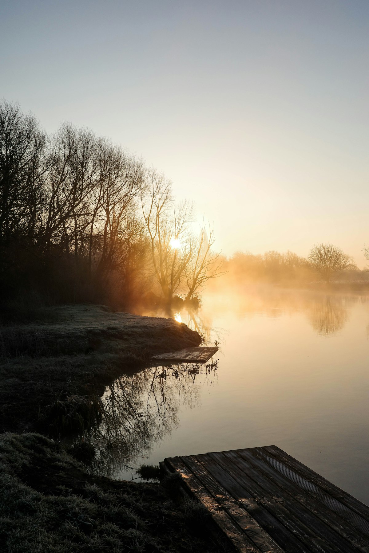 Breathtaking lake panorama